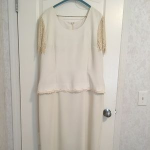 Ivory long dress